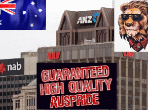 Australian Physical Bank Drop with Debit card and SIM Card
