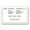 Social Insurance Number – CANADA